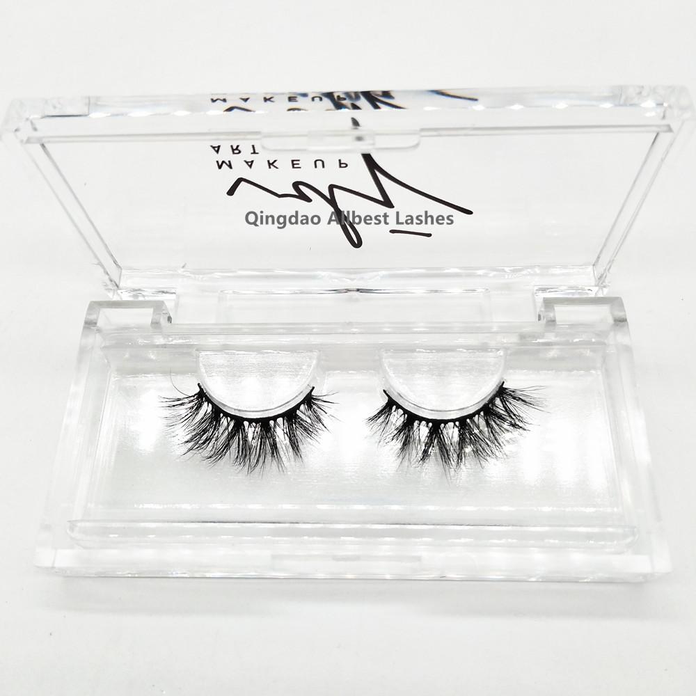 Best Selling Eye Lashes for Women Eyelashes Natural Daily Wear Eyelashes 100% Mink Ashes False Eyelashes with Case