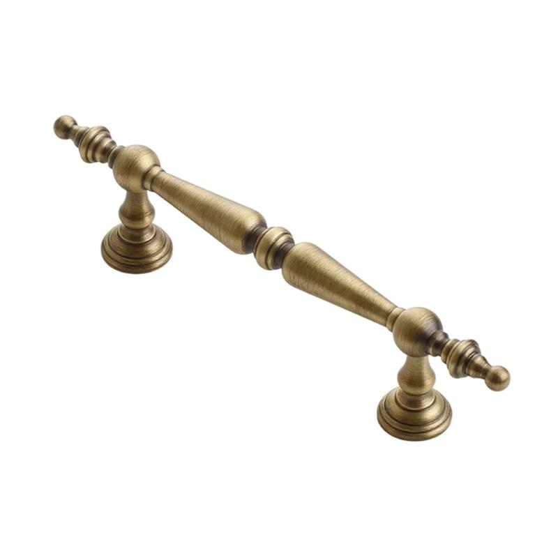 Элегантные Латунные Ручки во Французском Стиле Прочная Фурнитура Эргономичные Ручки для Шкафов Ящиков Шкафчиков Дверцы Шкафа