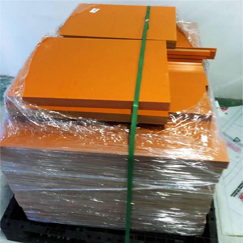 Изоляционная панель из бакелита Aoxing оранжево-красного цвета: Термостойкий лист из фенольной смолы