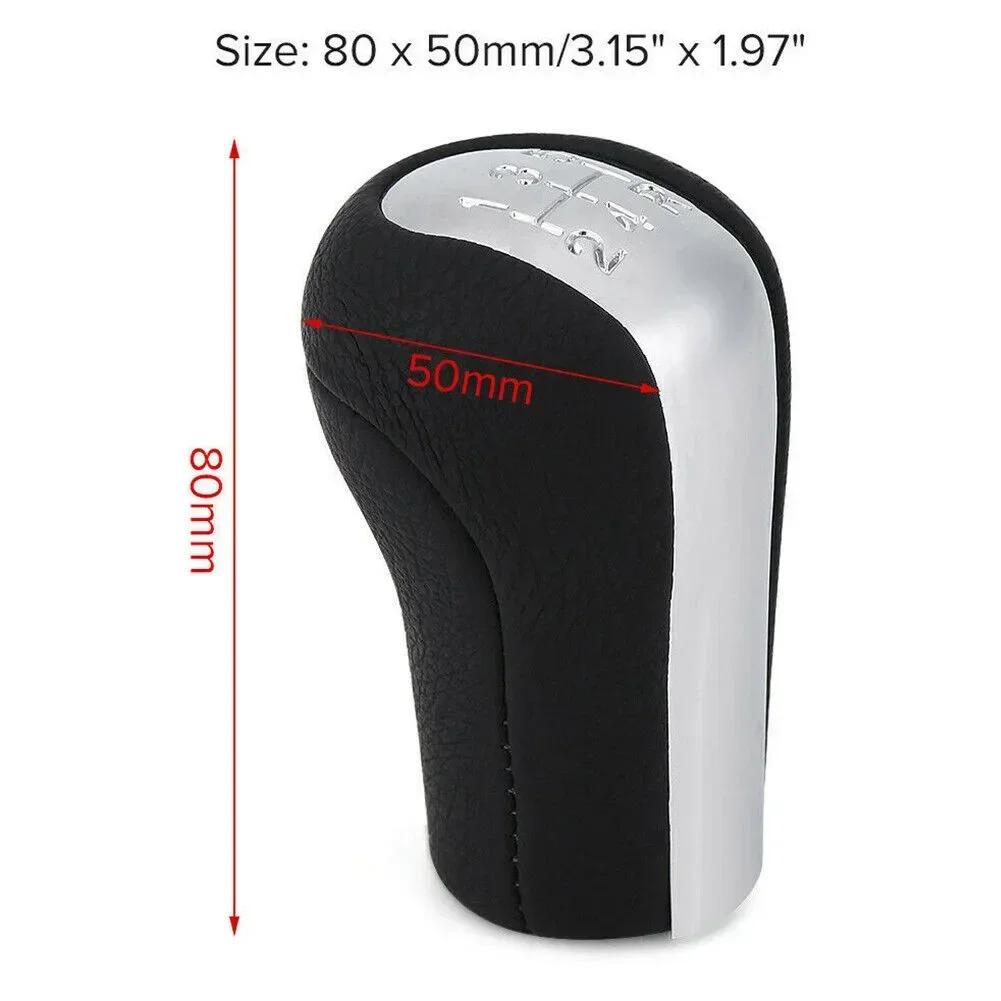 5/6 скоростная ручка переключения передач для Toyota, Corolla Verso, Rav4, Yaris, автоматическая ручка переключения передач, кожа и металл