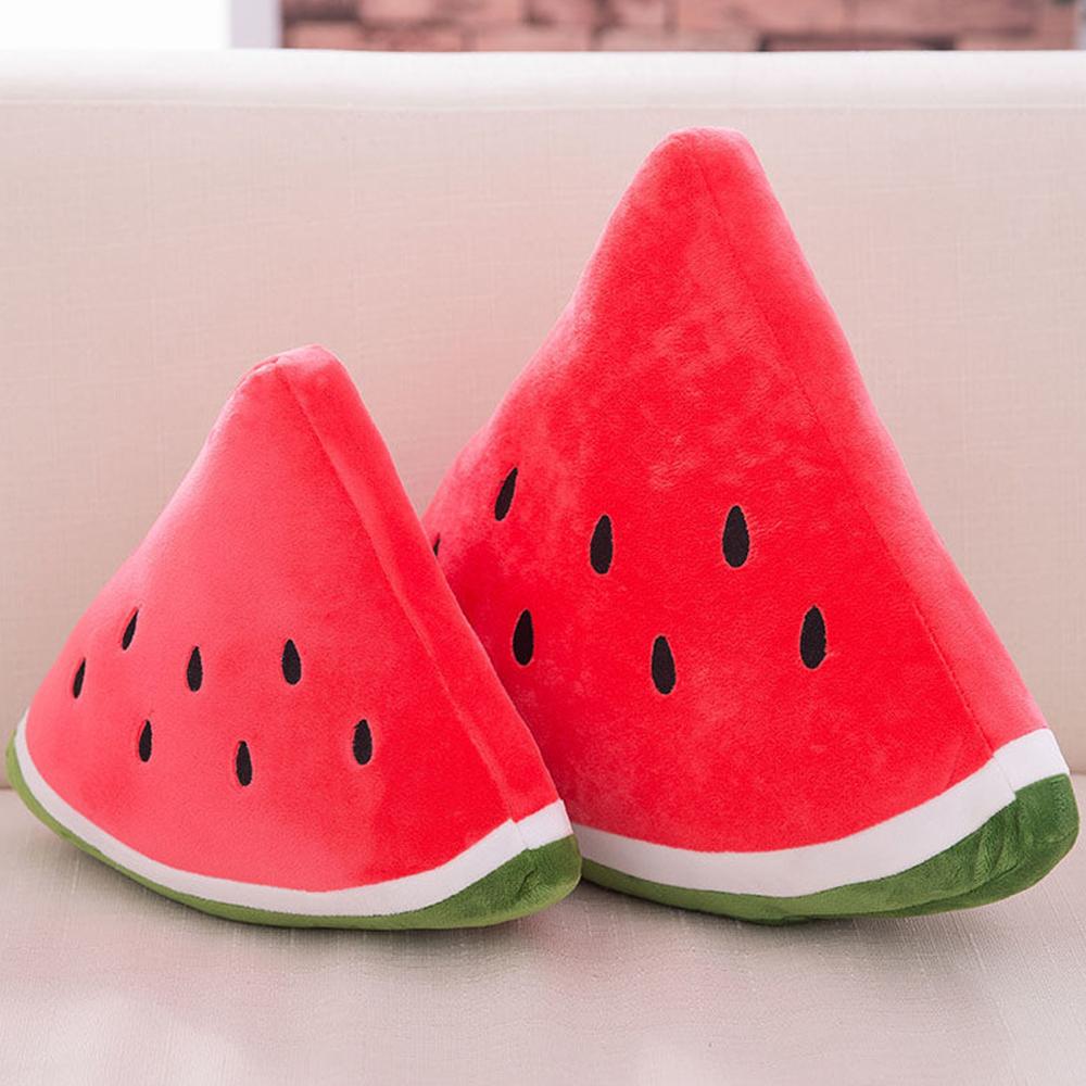 Cute Watermelon Hugging Pillow Comfortable and Hand Feel Gift for Christmas Birthday