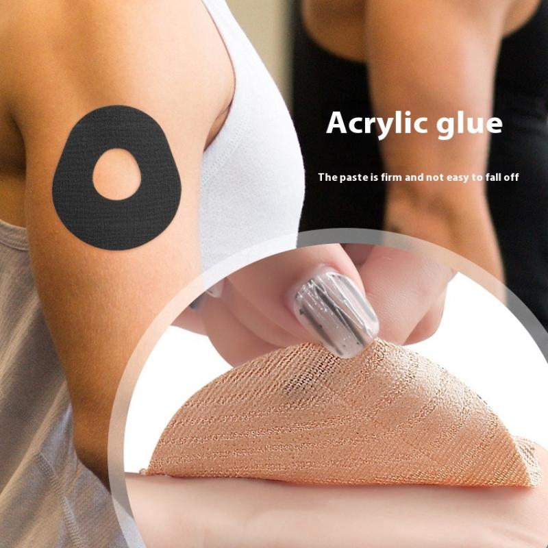 5/10 шт. Клейкие пластыри для датчиков глюкозы крови – Дышащая, надежная и долговечная защита для использования на открытом воздухе