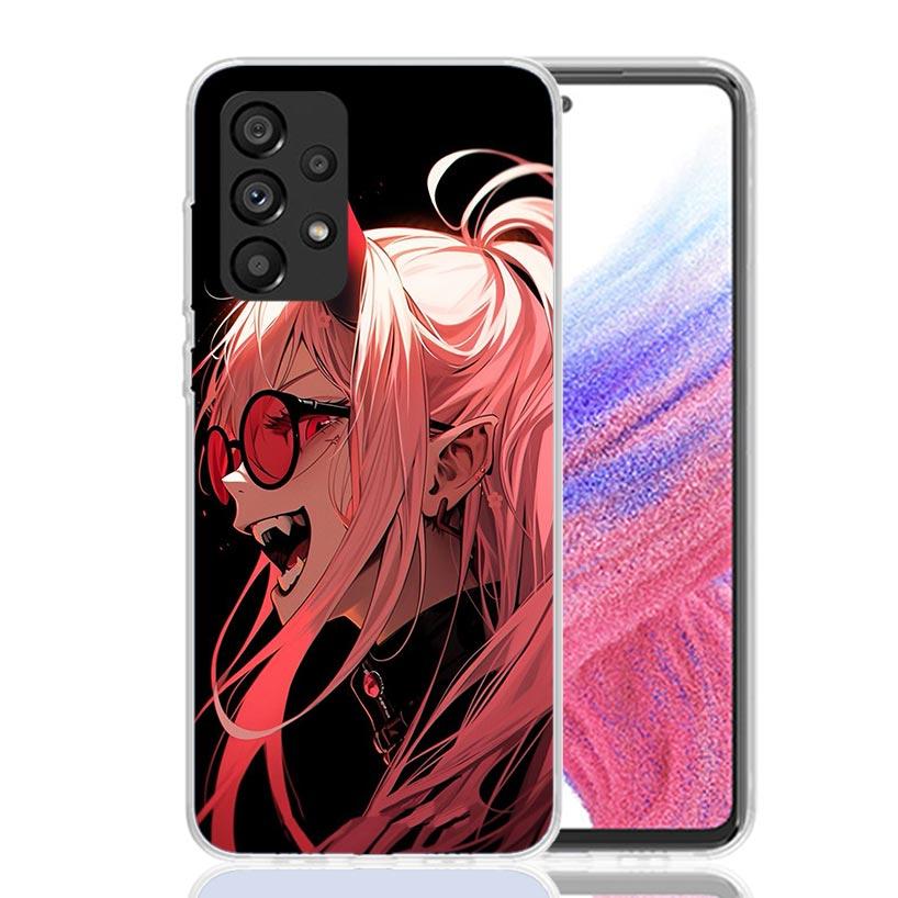 C-Chainsaw Mans Power Phone Case For Samsung Galaxy A52 A32 A22 A12 A02S A50S A30S A51 A31 AA71 Note 20 Ultra 10 S10 Plus Galaxy