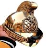 British Fire Chief Brass Fireman Helmet – Victoria Era Design