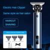 Hair Salon Professional Electric Hair Clipper Cordless Baldheaded Haircut Machine Rechargeable Digital  Display Hair Trimmer