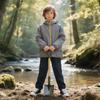 MQD Boys' Outdoor Hooded Hiking Jacket