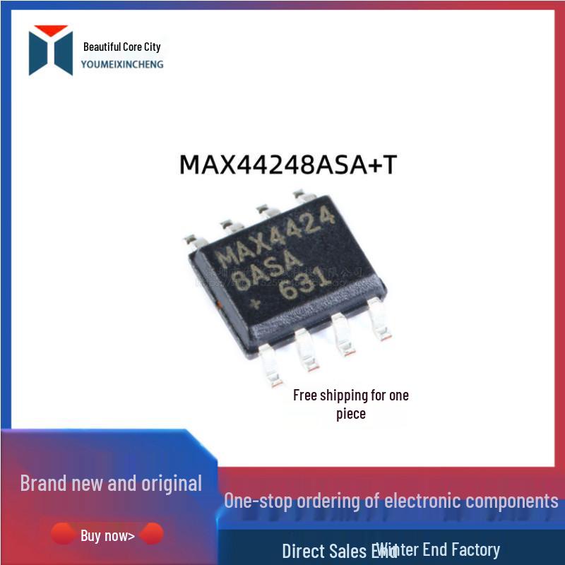 MAX44248ASA+T Operational Amplifier IC, SOP-8, Surface Mount, Brand New and Original.