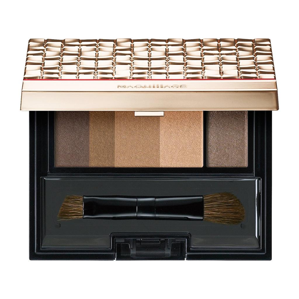 MAQuillAGE Набор для стайлинга бровей Eyebrow Styling 3D Case Limited Set 50 Natural Brown & 4.2g