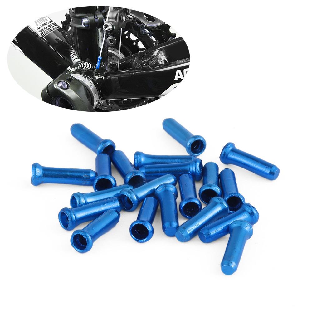 Pcs Practical Crimps Bicycle Accessories Bike Shifter Cable Cover Brake Wire End Cap Aluminum Alloy
