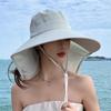 Wide Brim Shawl Fisherman Hat Anti UV Bucket Hat Fashion Panama Cap  Outdoor Sports