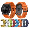 Силиконовый ремешок с быстрой заменой для Garmin Fenix 7 47 мм 7X 51 мм/6 6X Pro 5X Plus/Epix/Descent G1 Solar/Mk2i Mk2 Ремешок для часов Браслет