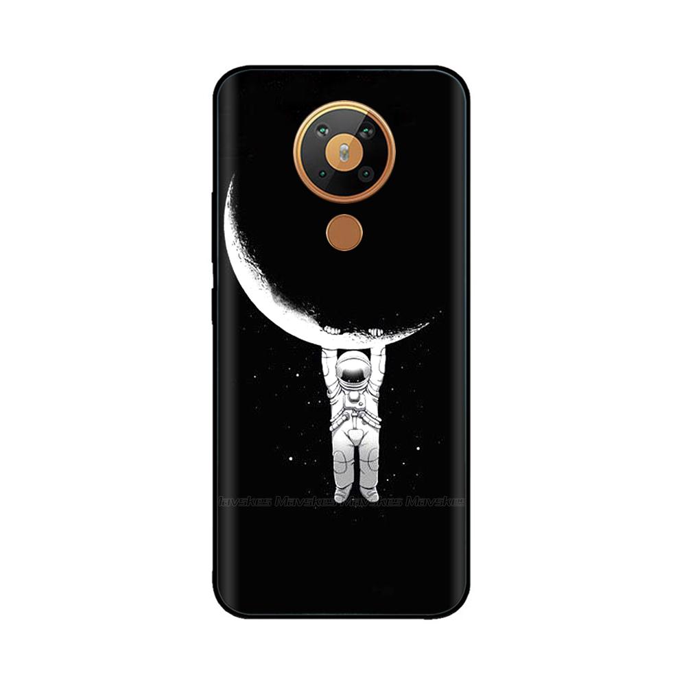 Для Nokia 5.3 Силиконовый Чехол Мягкая ТПУ Задняя Крышка для Nokia 5.3 3.4 Бампер Печатный Силиконовый Чехол для Nokia3.4 Nokia5.3 Телефон цветок