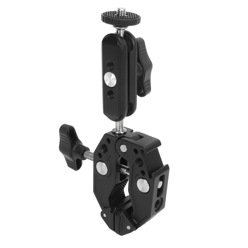 Super Clamp Camera Mount Clamp Ball Head Articulating Arm with Clamp and Adapter with 14 Inch