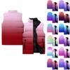 Ladies' Casual And Fashionable Sleeveless Vest Gradient Color Printing Cotton Jacket