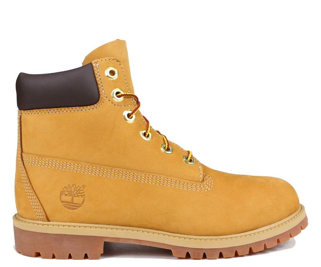 Детские Премиум Водонепроницаемые Размер см [Timberland] 6-дюймовые Ботинки, Желтые, 12909, 23.0