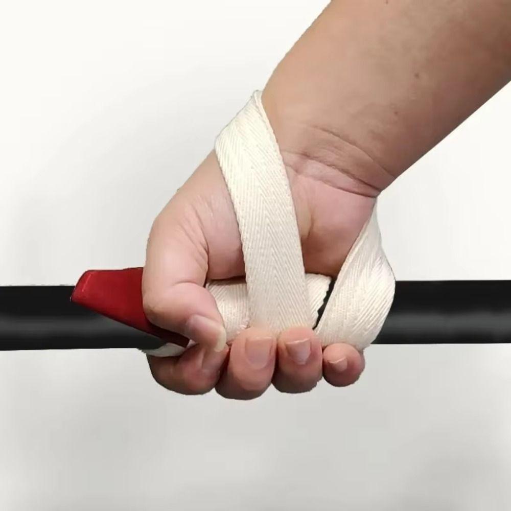 1 Pair Cotton Lifting Straps Wear-resistant Deadlift Fitness Straps  Weightlifting
