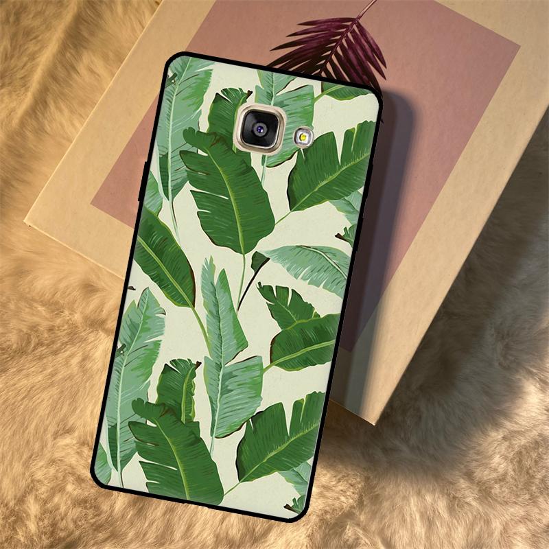 Ретро чехол с рисунком банановых листьев для Samsung Galaxy M21 M31 M16 M36 M56 M33 M53 M13 M12 M32 M52 M15 M55 M14 M35 M34 M54