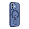 Foreign trade colorful heat dissipation magnetic mobile phone case is suitable for Apple 17PROMAX trend 16 rotating bracket 14/15