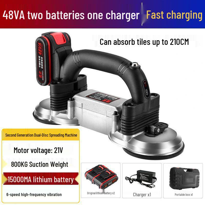 High-Power Electric Tile Leveling Suction Cup Vibrator for Floor & Wall Tile Installation