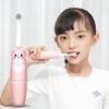 Зубная щетка с рисунком, удобная ручка, водонепроницаемая, симпатичная, со сменными головками, бесшумный детский инструмент для полости рта, легкая детская звуковая электрическая зубная щетка
