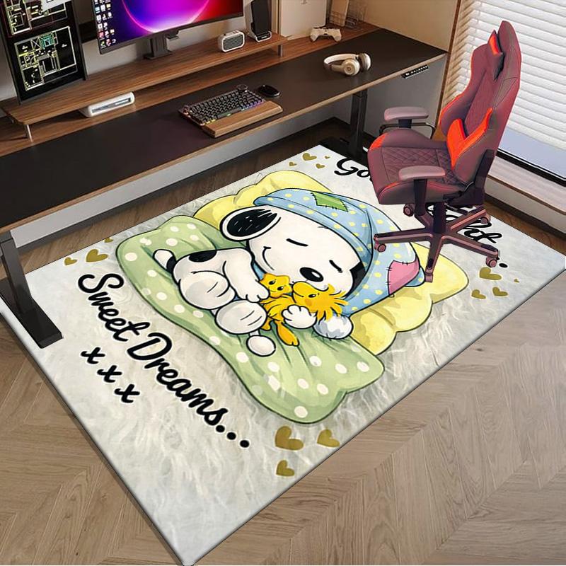 Cute Dog Dreams Under Stars Carpet, Chair Rug,Rug for Office Bedroom living rooms, Doormat decor Fan Gift Christmas Gift