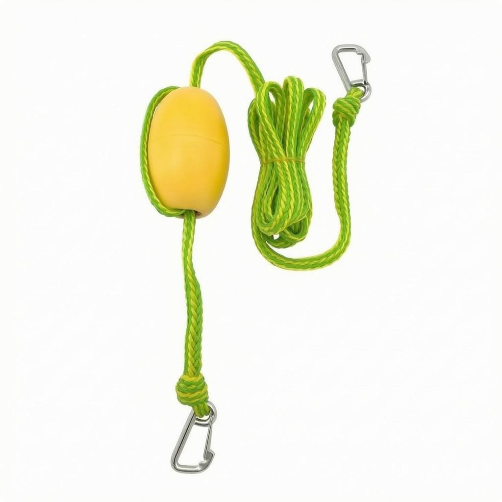 Marine Tow Rope | Heavy-Duty Braided Nylon, with Float, instant-hitch,