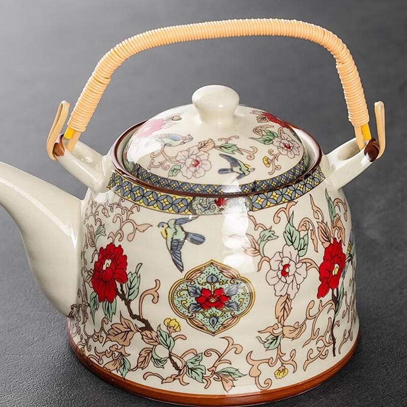 Керамический чайник Pabe Retro с подъемной ручкой