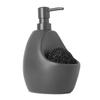Umbra Soap Dispenser Ceramic Dish Soap Refill Bottle Pump Kitchen Soap Pump with Scrubby 740ml Umbra Joey Kitchen Pump JOEY 2330750149 Charcoal