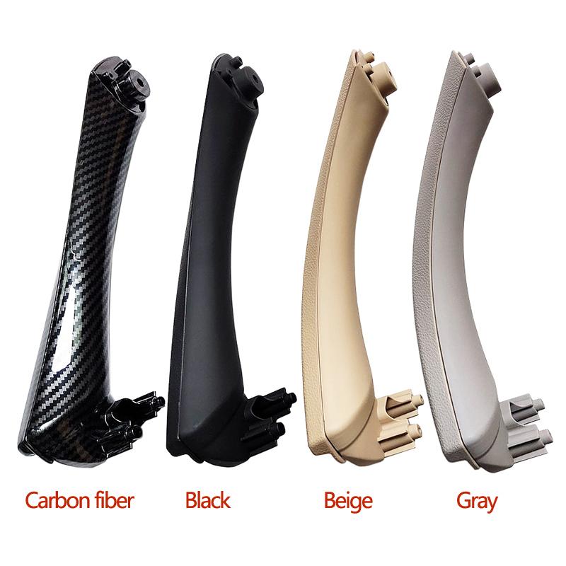 Для BMW 3 серии E90 E91 E92 оригинальная внутренняя ручка двери, накладка на панель, черный, бежевый, серый, правая и левая крышка 2004-2012