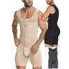 Men Shapewear Tummy Control Bodysuit Full Body Shaper Fajas Compression Shirts Shorts Slim Belly Corset Sleeveless Undershirts Jumpsuit