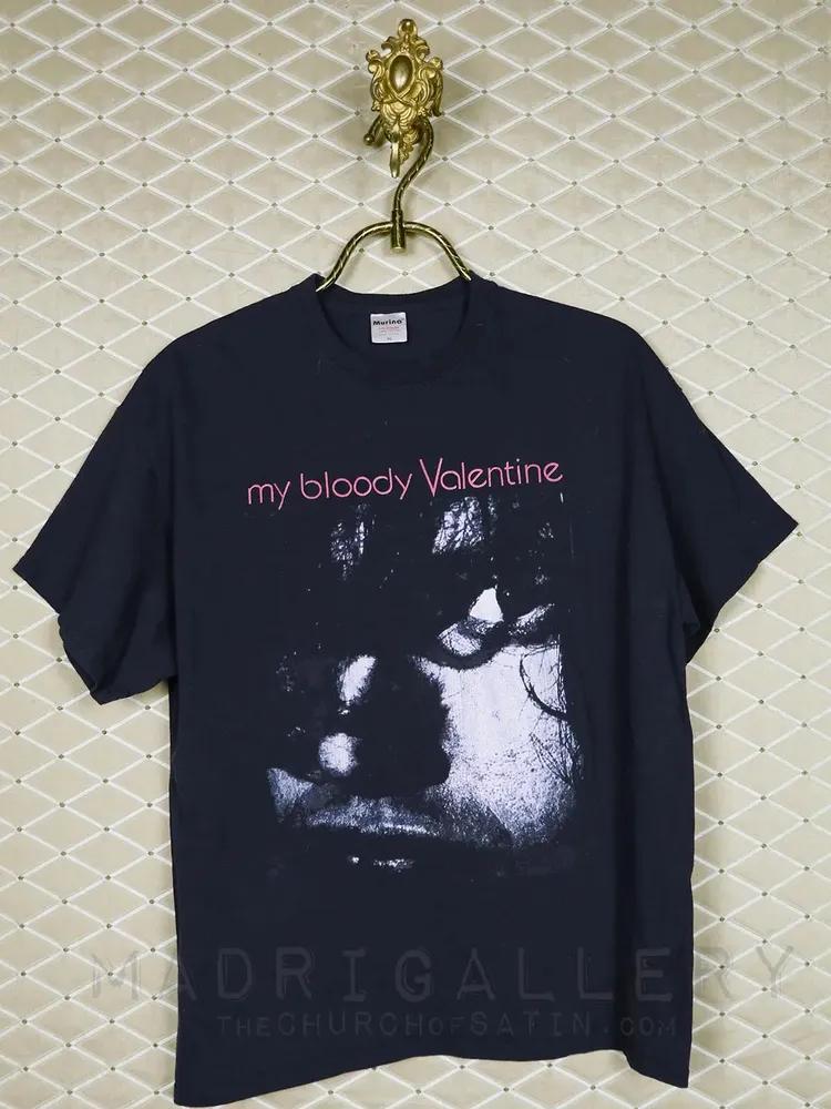 Унисекс хлопковая футболка с коротким рукавом и круглым вырезом Chemise My Bloody Valentine