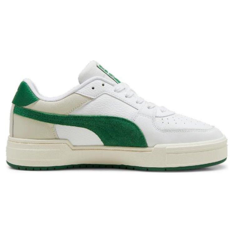 Puma Ca Pro Shock Absorbing Durable Low-Top Sneakers Unisex Sneakers White Green 387327-10