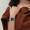 Casio SHEEN водонепроницаемость 100 метров кварцевый механизм стальной ремешок японские и корейские часы женские часы черный циферблат SHN-5501D-1A