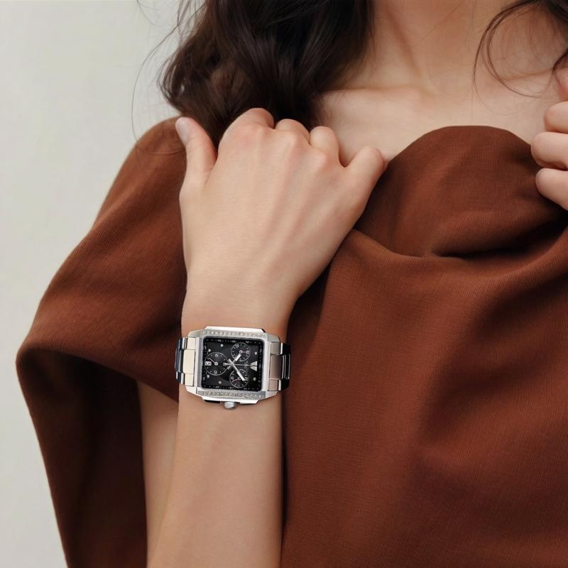 Casio SHEEN водонепроницаемость 100 метров кварцевый механизм стальной ремешок японские и корейские часы женские часы черный циферблат SHN-5501D-1A