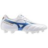 Mizuno Morelia 2 Club White Laser Blue Unisex Sneakers Gold P1GA241625