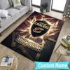 Custom Namefootball Cavaliers Logo Carpet, Indoor Rug, Chair Rug, Living Rooms, Doormat Made From Polyester Home Decor Birthday Christmas Gifts