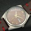 Б/У SEIKO 5 AUTO 6309B ЯПОНИЯ МУЖСКИЕ D/D КОРИЧНЕВЫЕ ЧАСЫ 608a-a315117-2