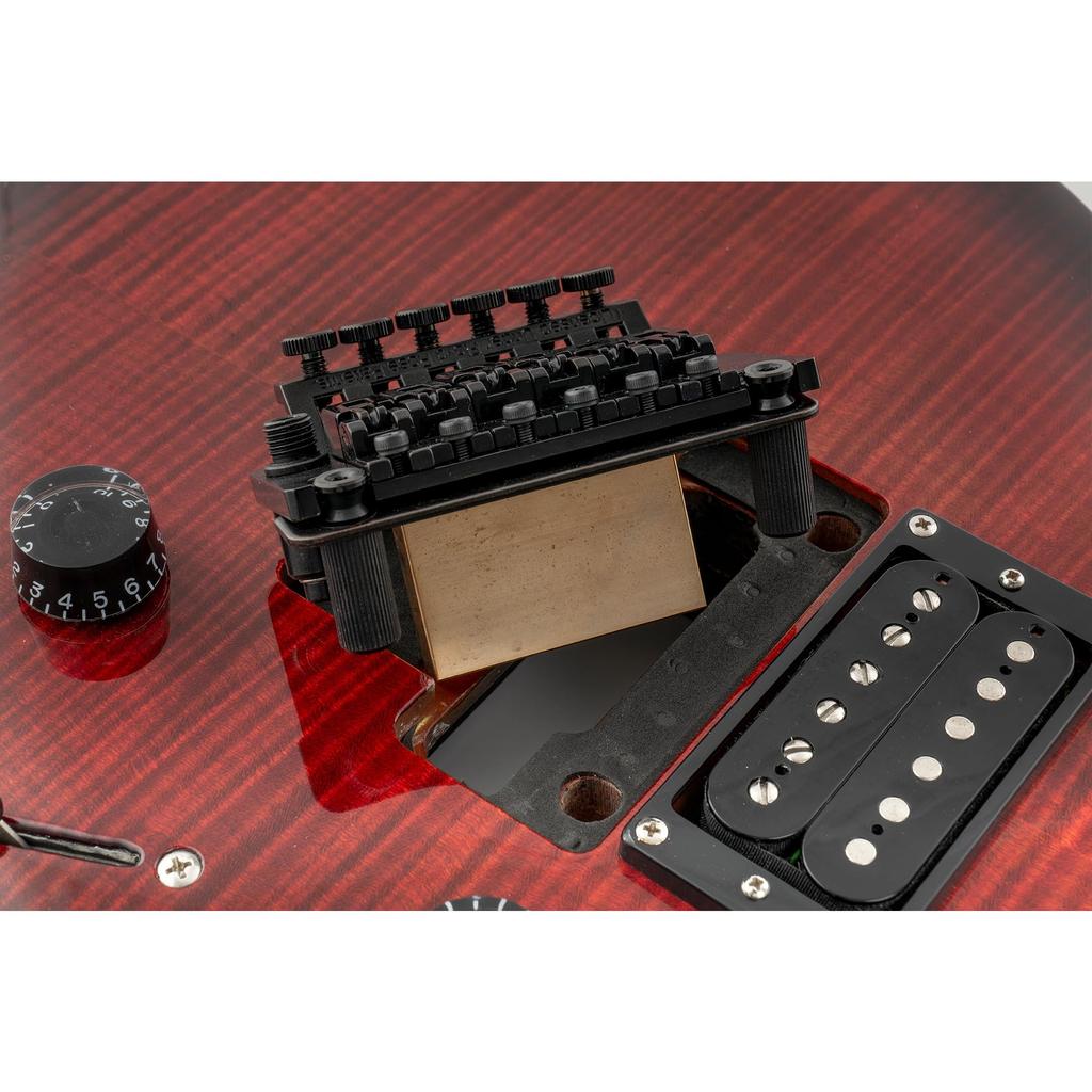 Musiclily Кронштейн для тремоло-бриджа с двойной блокировкой и набор шпилек M7 для электрогитары в стиле Floyd Rose, черный