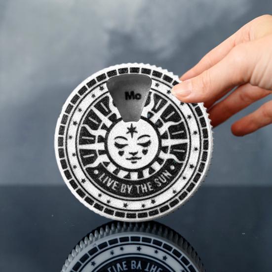 1/2Pcs Sun Moon AM/PM 7 Day Pill Organizer 2-in-1 Ratcheted Weekly Rotation Pill Case with 7 Slots 3D Printing Pill Planner Box