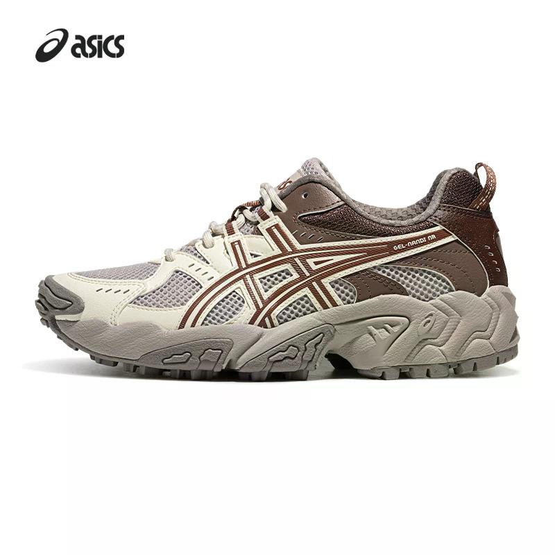 Asics Гель-Нанди Модный тренд Ретро Низкие Повседневная обувь для образа жизни Унисекс кроссовки 1203B037