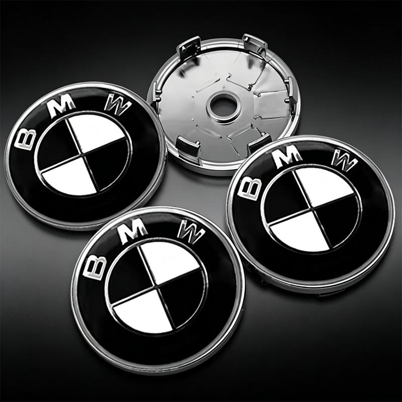 NAZF2 4Pcs 56mm 68mm Car Wheel Center Caps For BMW LOGO E46 E39 E53 E65 E66 E90 G26 X1 X3 X4 X5 X7 F15 G70 G08 G05 G02 F30 F20 F10 F11