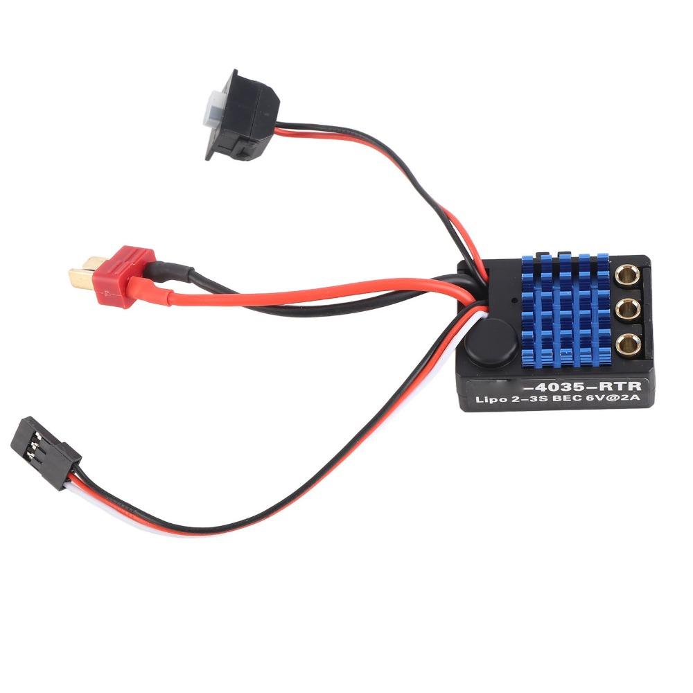 Waterproof Brushless ESC 35A Remote Control ESC Sensorless Motor ESC For Short-Course Truck
