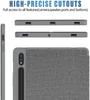 Многоскладной чехол для Samsung Galaxy Tab S7Plus 12.4" T970 S7FE T730 S8Plus X800 Умная подставка-обложка для Tab S7 S8 11" T870/X700