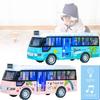Vibrant Plastic Inertia Bus Toy With Flashing Lights And Music For Boys And Girls