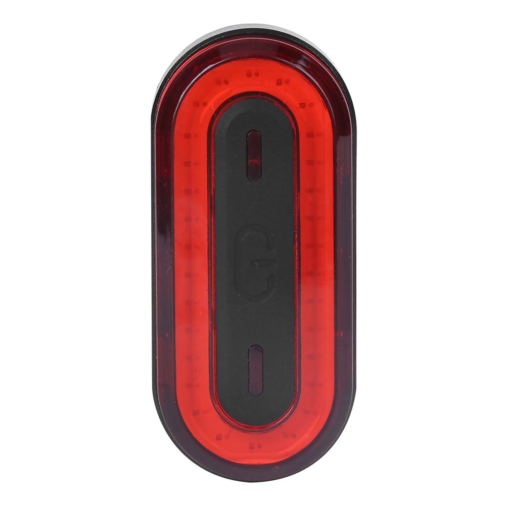 Велосипедный фонарь Светодиодный велосипедный фонарь Перезаряжаемый задний фонарь Предупреждающий задний фонарь Красный корпус Красный