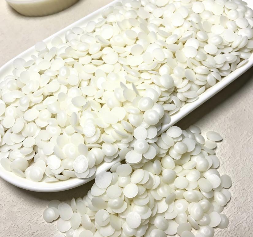 52 Degree Soybean Wax Granules- Premium Handmade Natural Soy Wax Pellets Pillar Blend Eco-Friendly Milk White for Candle Making