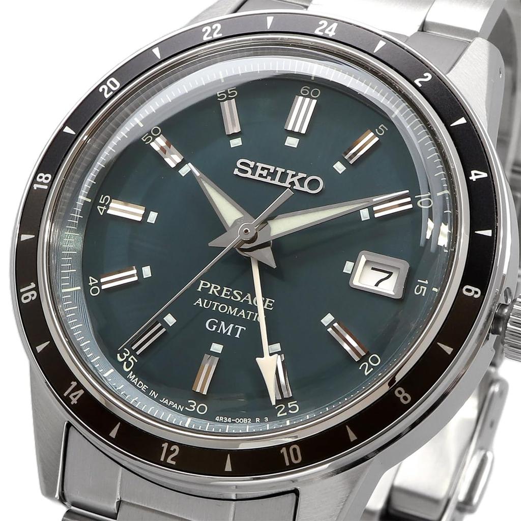 Seiko Presage GMT Presage Automatic SSK009 Сделано в Японии Часы Overseas Модель [Seiko] Style60's Мужские [Товар]