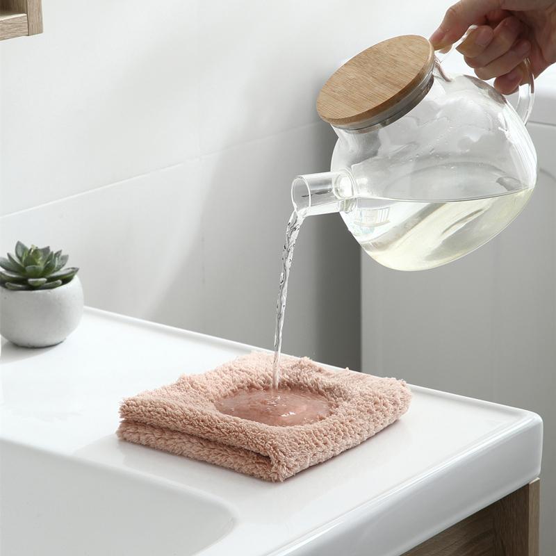 New 10PCS Microfiber DishCloth Non-stick Oil Absorbent Towel for Kitchen Multifunction Household Bathroom Towels Kitchen 2023