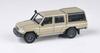 JADI B Toyota Land Cruiser Двойная кабина LC79 14 Песочный верх RHD с кунгом 1/64 масштабная модель PA65681