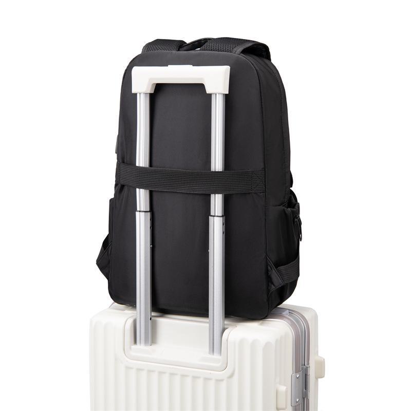 Школьная сумка для колледжа в японском стиле: Классический однотонный рюкзак Harajuku, большой вместимости, универсальный для студенток